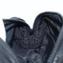 GUCCI GG Canvas Guccissima WebSherry Line Pouch Black Silver 245800 Auth hk4054-16