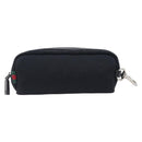 GUCCI GG Canvas Guccissima WebSherry Line Pouch Black Silver 245800 Auth hk4054-2
