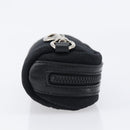 GUCCI GG Canvas Guccissima WebSherry Line Pouch Black Silver 245800 Auth hk4054-4