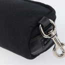 GUCCI GG Canvas Guccissima WebSherry Line Pouch Black Silver 245800 Auth hk4054-8