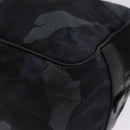 PRADA Clutch Bag Nylon Navy Silver Auth hk4058-16