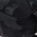 PRADA Clutch Bag Nylon Navy Silver Auth hk4058-18