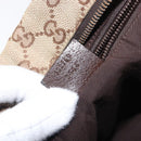 GUCCI GG Canvas Shoulder Bag Beige Silver 122759 Auth hk4061-12