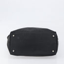 GUCCI GG Canvas Tote Bag Black Silver 120836 Auth hk4062-9