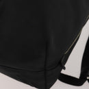 GUCCI Web Sherry Line Backpack Canvas Leather Black Silver 337075 Auth hk4063A-12