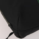 GUCCI Web Sherry Line Backpack Canvas Leather Black Silver 337075 Auth hk4063A-13