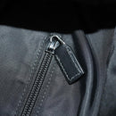 GUCCI Web Sherry Line Backpack Canvas Leather Black Silver 337075 Auth hk4063A-23