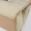 GUCCI Jackie Hand Bag Canvas Beige Silver 002 1067 Auth hk4065-10
