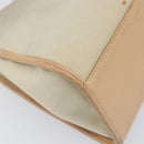 GUCCI Jackie Hand Bag Canvas Beige Silver 002 1067 Auth hk4065-13