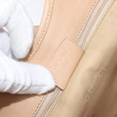 GUCCI Jackie Hand Bag Canvas Beige Silver 002 1067 Auth hk4065-25