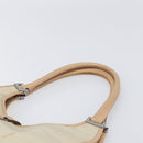 GUCCI Jackie Hand Bag Canvas Beige Silver 002 1067 Auth hk4065-8