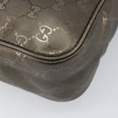 GUCCI GG Implementation Shoulder Bag PVC Champagne Gold 233268 Auth hk4067A-16