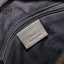 GUCCI GG Implementation Shoulder Bag PVC Champagne Gold 233268 Auth hk4067A-18