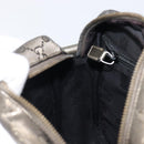 GUCCI GG Implementation Shoulder Bag PVC Champagne Gold 233268 Auth hk4067A-20