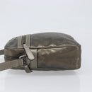 GUCCI GG Implementation Shoulder Bag PVC Champagne Gold 233268 Auth hk4067A-4
