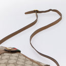 GUCCI GG Supreme Web Sherry Line Bag PVC Beige Gold 89 02 032 Auth hk4069-8