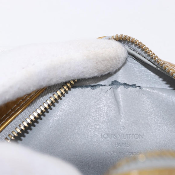 LOUIS VUITTON Monogram Vernis Wooster Shoulder Bag Gris M91036 LV Auth hk4071