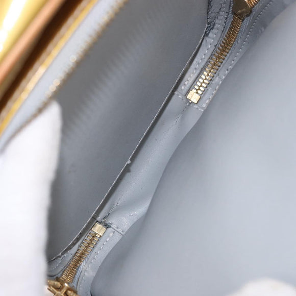 LOUIS VUITTON Monogram Vernis Wooster Shoulder Bag Gris M91036 LV Auth hk4071