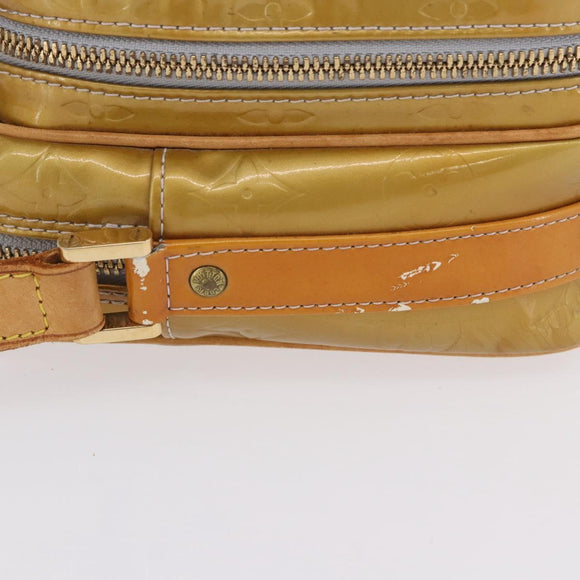 LOUIS VUITTON Monogram Vernis Wooster Shoulder Bag Gris M91036 LV Auth hk4071