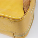 LOUIS VUITTON Monogram Vernis Marley Backpack Yellow M91040 LV Auth hk4072-16