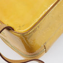 LOUIS VUITTON Monogram Vernis Marley Backpack Yellow M91040 LV Auth hk4072-17