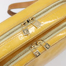 LOUIS VUITTON Monogram Vernis Marley Backpack Yellow M91040 LV Auth hk4072-18