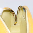 LOUIS VUITTON Monogram Vernis Marley Backpack Yellow M91040 LV Auth hk4072-21