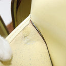 LOUIS VUITTON Monogram Vernis Marley Backpack Yellow M91040 LV Auth hk4072-12