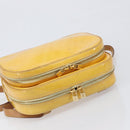 LOUIS VUITTON Monogram Vernis Marley Backpack Yellow M91040 LV Auth hk4072-6