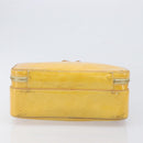 LOUIS VUITTON Monogram Vernis Marley Backpack Yellow M91040 LV Auth hk4072-5