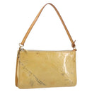 LOUIS VUITTON Monogram Vernis Lexington Accessory Pouch Beige M91010 Auth hk4073-1