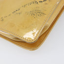 LOUIS VUITTON Monogram Vernis Lexington Accessory Pouch Beige M91010 Auth hk4073-15