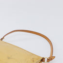 LOUIS VUITTON Monogram Vernis Lexington Accessory Pouch Beige M91010 Auth hk4073-14