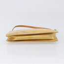 LOUIS VUITTON Monogram Vernis Lexington Accessory Pouch Beige M91010 Auth hk4073-5