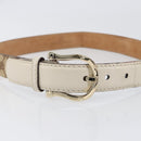 GUCCI GG Canvas Belt 36.6"" Beige Gold 189790 497717 Auth hk4074-5