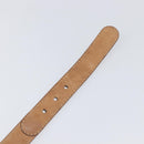 GUCCI GG Canvas Belt 36.6"" Beige Gold 189790 497717 Auth hk4074-7