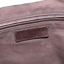 SAINT LAURENT Downtown Tote Bag Leather White Gold 175884 Auth hk4076-18