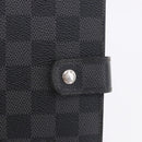 LOUIS VUITTON Damier Graphite Agenda MM Day Planner Cover R20242 LV Auth hk4077-18