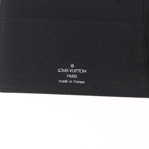 LOUIS VUITTON Damier Graphite Agenda MM Day Planner Cover R20242 LV Auth hk4077