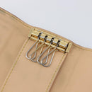 LOUIS VUITTON Multicolor Multicles 4 Key Case Black M93732 LV Auth hk4079-19