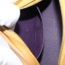 LOUIS VUITTON Epi Dauphine PM Pouch Yellow M48449 LV Auth hk4081-12