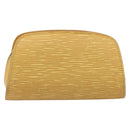 LOUIS VUITTON Epi Dauphine PM Pouch Yellow M48449 LV Auth hk4081-2