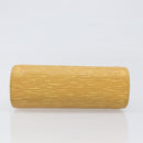 LOUIS VUITTON Epi Dauphine PM Pouch Yellow M48449 LV Auth hk4081-6