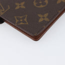 LOUIS VUITTON Monogram Agenda PM Day Planner Cover R20005 LV Auth hk4082-11