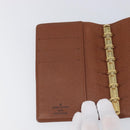 LOUIS VUITTON Monogram Agenda PM Day Planner Cover R20005 LV Auth hk4082-15