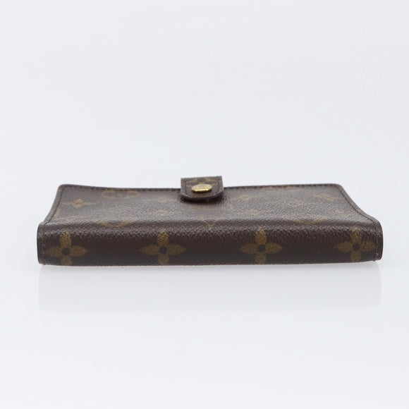 LOUIS VUITTON Monogram Agenda PM Day Planner Cover R20005 LV Auth hk4082