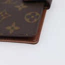 LOUIS VUITTON Monogram Agenda PM Day Planner Cover R20005 LV Auth hk4082-8