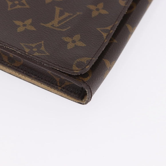 LOUIS VUITTON Monogram Etui iPad Case M93803 LV Auth hk4083