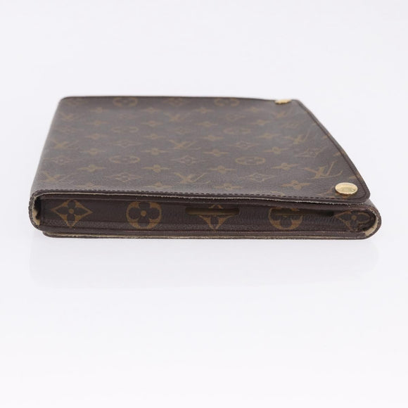 LOUIS VUITTON Monogram Etui iPad Case M93803 LV Auth hk4083
