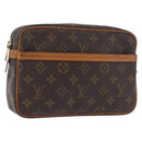 LOUIS VUITTON Monogram Compiegne 23 Clutch Bag M51847 LV Auth hk4084-1